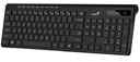 Genius Keyboard Wireless AI Chocolate Keys + 8 Hot Keys SlimStar 7230 English