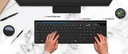 Genius Keyboard Wireless AI Chocolate Keys + 8 Hot Keys SlimStar 7230 English