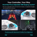 Thunderobot PC Gamepad Wireless G80 ThunderSwap ,Dual TMR Triggers, Optical Buttons, 1000Hz Polling Rate, RGB Backlight