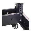 NETPRO 19" Open Rack Cabinet 42U with Adjustable Depth 600-1000mm NP-OR-42U60100 (not asembled)