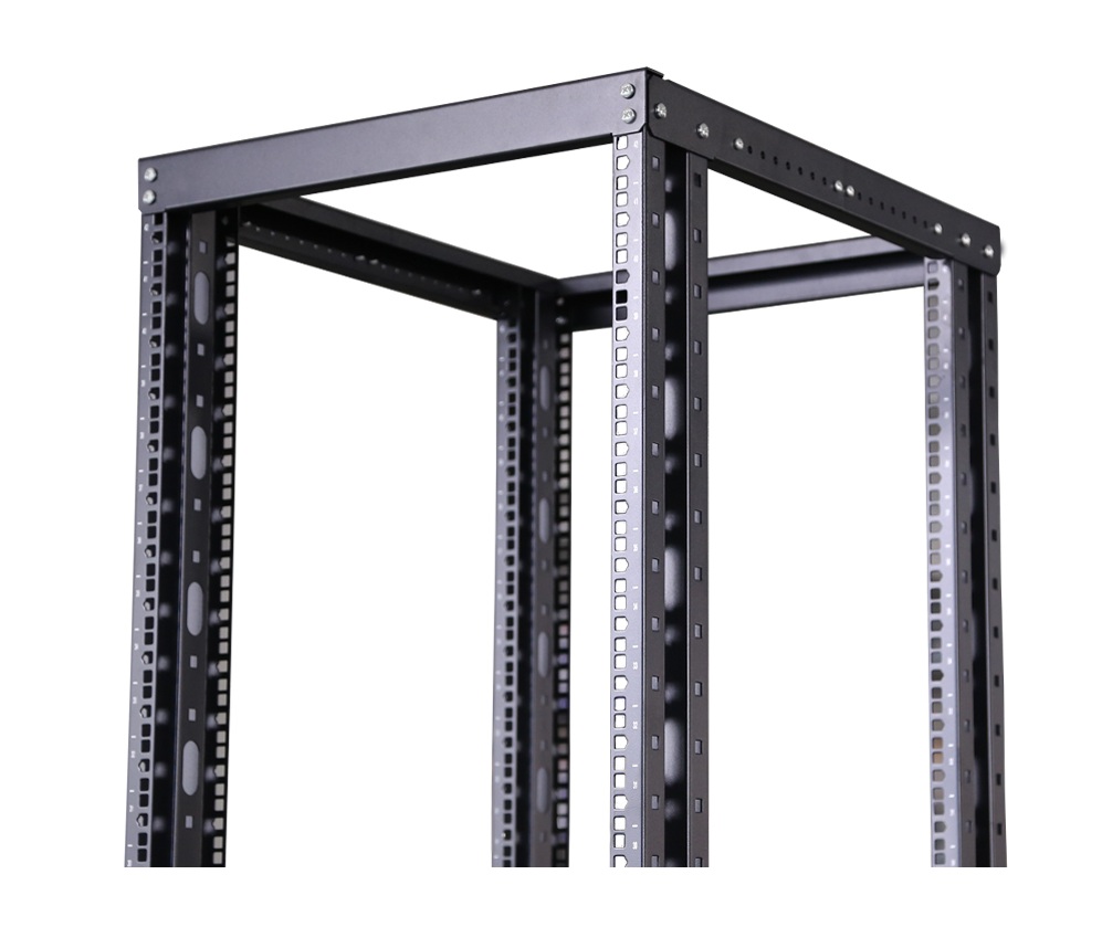 NETPRO 19" Open Rack Cabinet 32U with Adjustable Depth 600-1000mm NP-OR-32U60100 (not assembled)