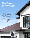 Baseus Security A1 Solar Panel White
