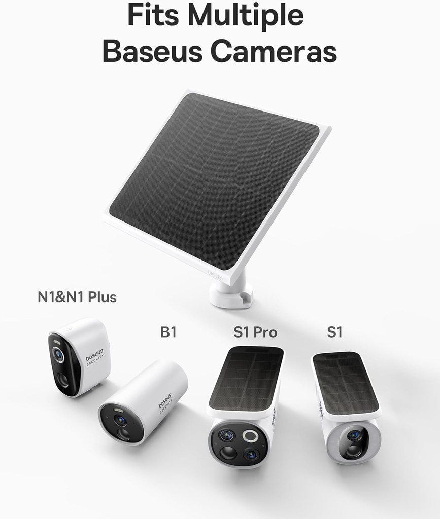 Baseus Security A1 Solar Panel White