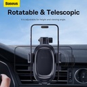 Baseus Car Holder Dash/Wind Gravity Telescopic Suction UltraControl Pro Series Black
