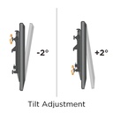 Brateck Video Wall FloorStand 4x4 60x40 50kg/Screen LVS02-446FB