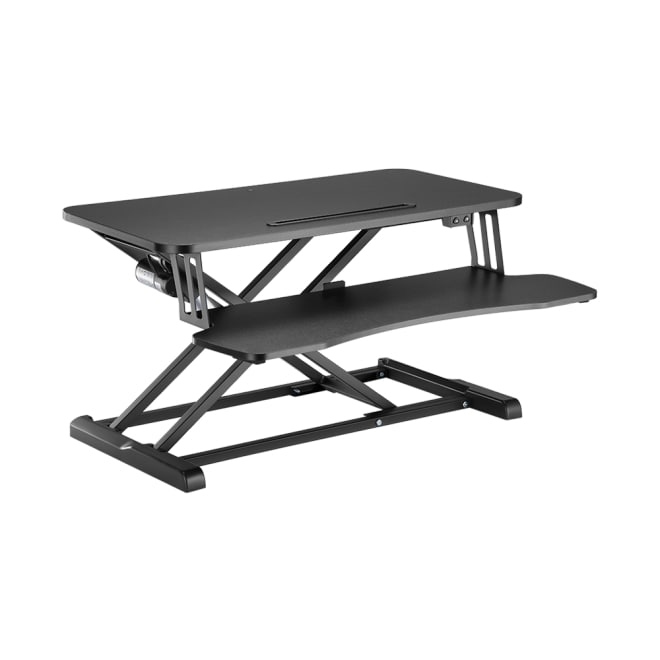 Brateck DWS15-01E Electric Sit Stand Workstation Max Height 48cm