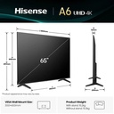 Hisense 65A6Q 65'' 4K Smart LED TV