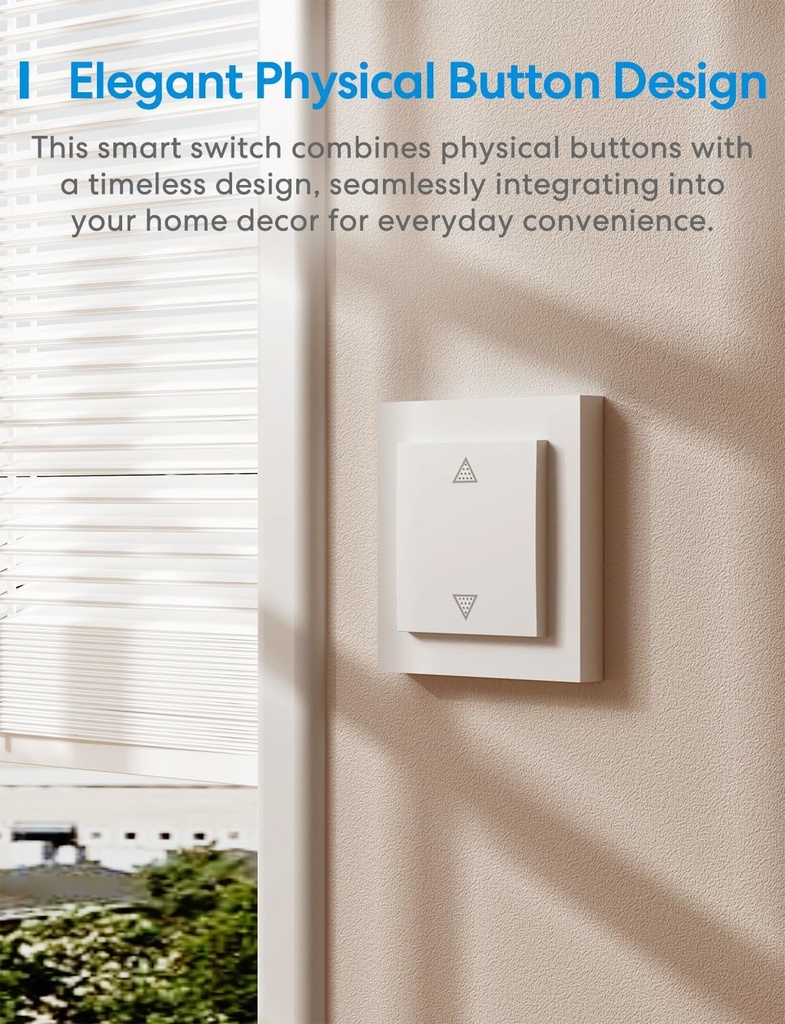 Meross Homekit Smart Wi-Fi Roller Shutter 5A Mechanical (Matter) MRS105