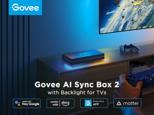 Govee TV AI Sync Box w/Strip Light for 75-85" Max 8K 240HZ (Matter) (UK)