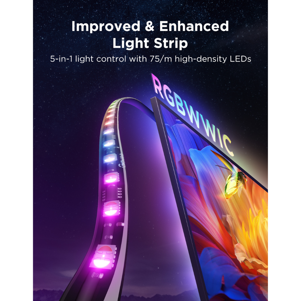 Govee TV Backlight 3 Pro With 3 Cameras (75-85 inch) (UK)