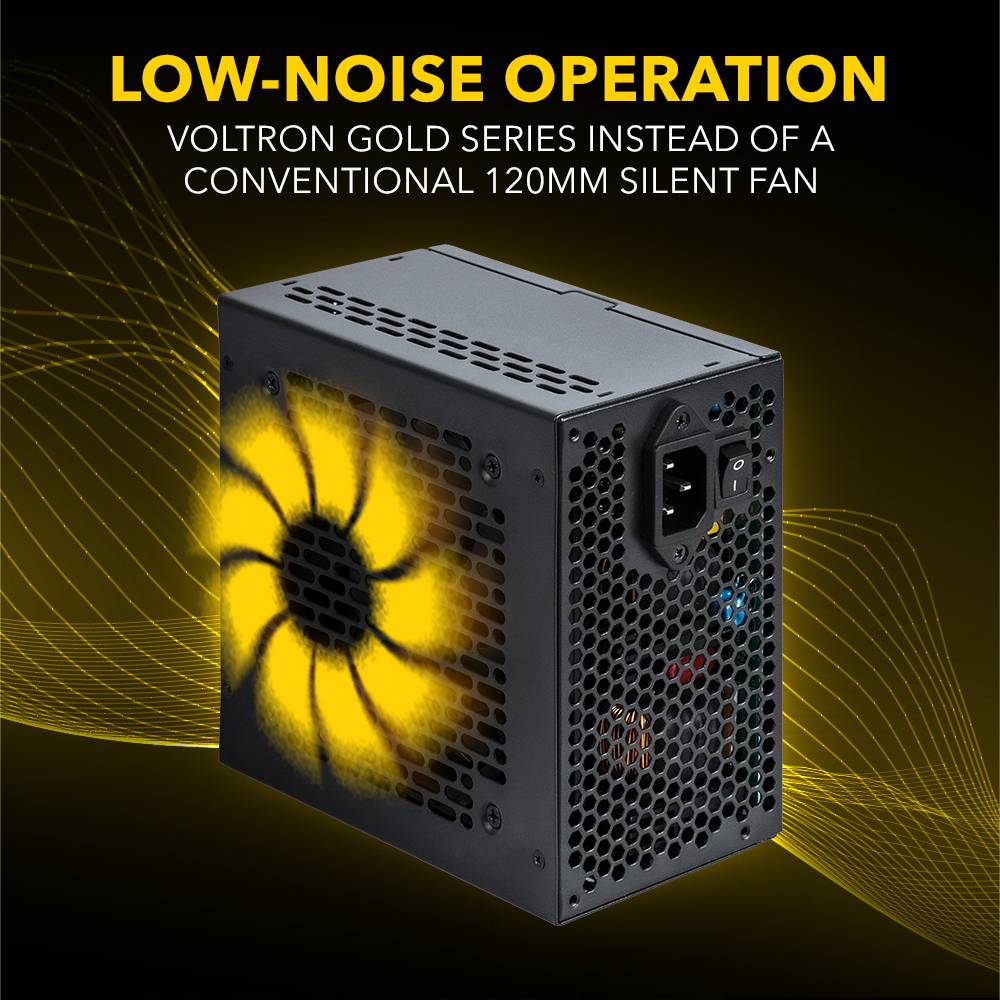 Armaggeddon Gaming PSU 1200W Modular & Certified 80+ VOLTRON GOLD 1200 Black