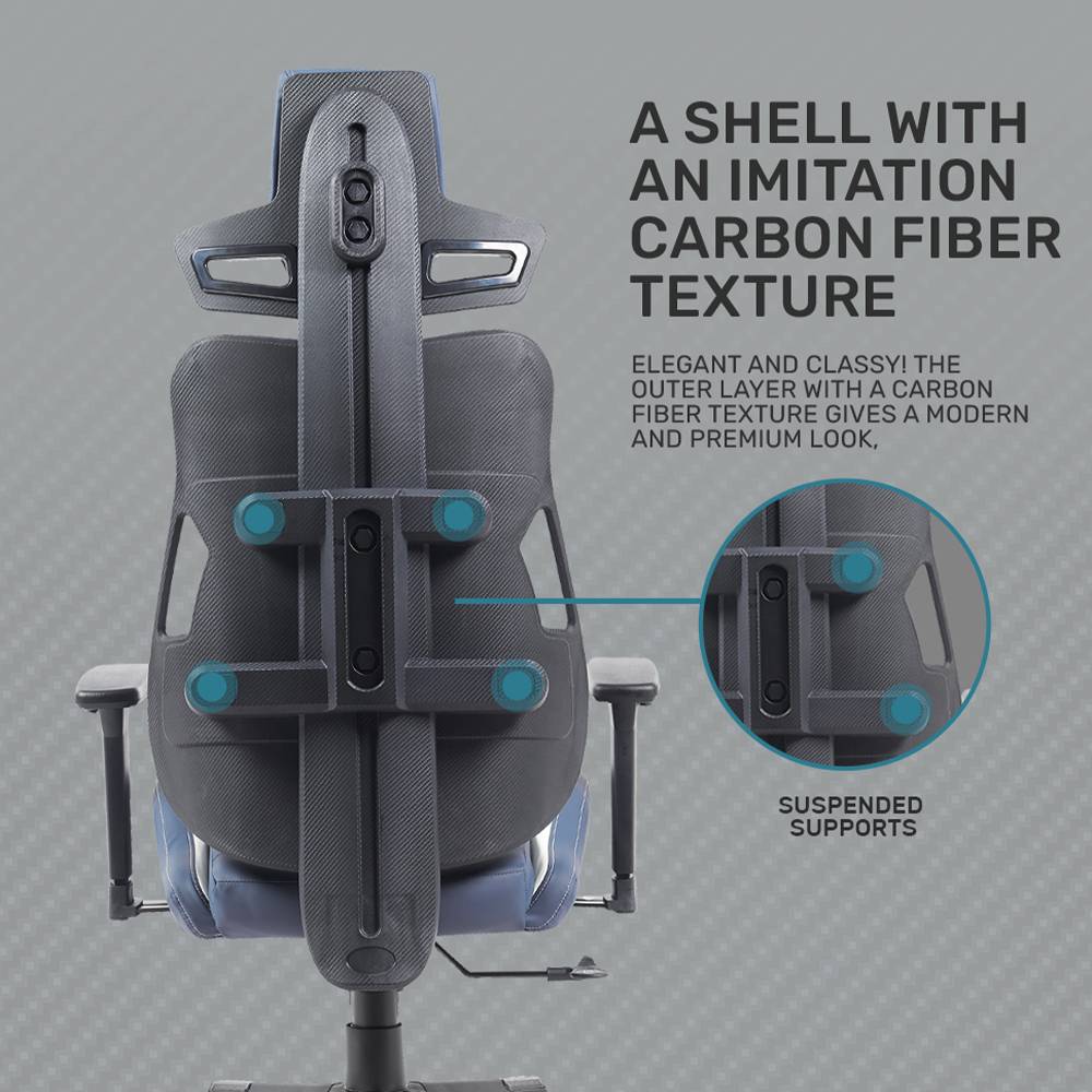 Armaggeddon Gaming Chair PU Leather EXO-III Salt Flat