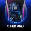 Armaggeddon Gaming Mouse Wired+2.4G Recharge FOXBAT-III CYBERPANK White