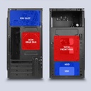 Alcatroz PC Case M-ATX FUTURA MILLENIA M200 with 235W PSU