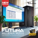 Alcatroz PC Case M-ATX FUTURA MILLENIA M200 with 235W PSU