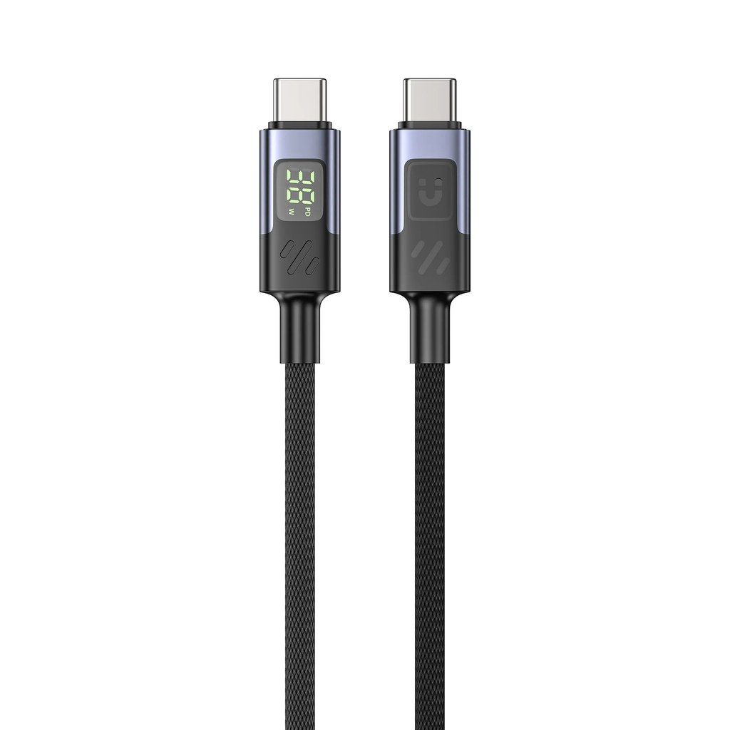 Unitek USB-C Cable PD60W Braided with Display 3.0m C14158A-3M