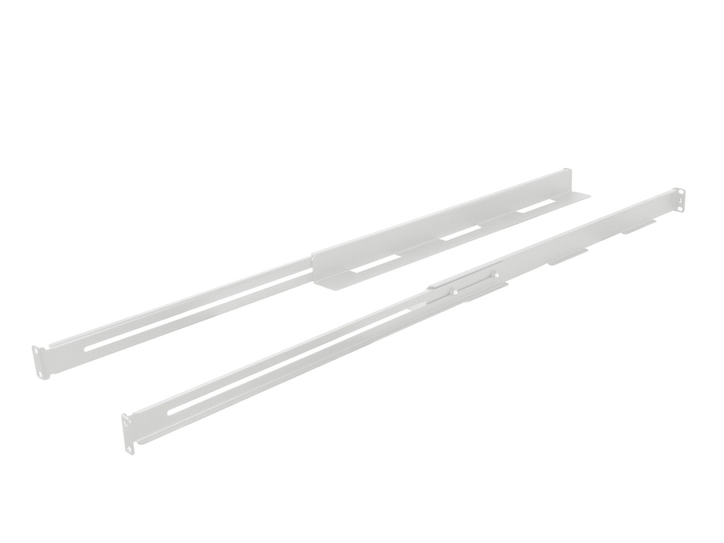 Lanberg Rail Kit Sliding Adjustable 650-1090mm for 19" Rack Cabinet 90kg Gray