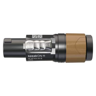 Neutrik NL2FXX-W-S Speakon 2 Pin Plug