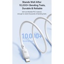 Baseus Cable USB-C to USB-C Silky Series 2.0m 100W Black
