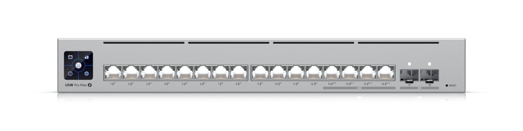 Ubiquiti UniFi Switch Pro Max 16 Gigabit 16-Ports 12xGbE + 4x2.5Gbe USW-PRO-MAX-16