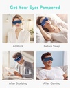 SKG E3 Pro Eye Massager Airbag-Hot Compress-Music & Visible Window