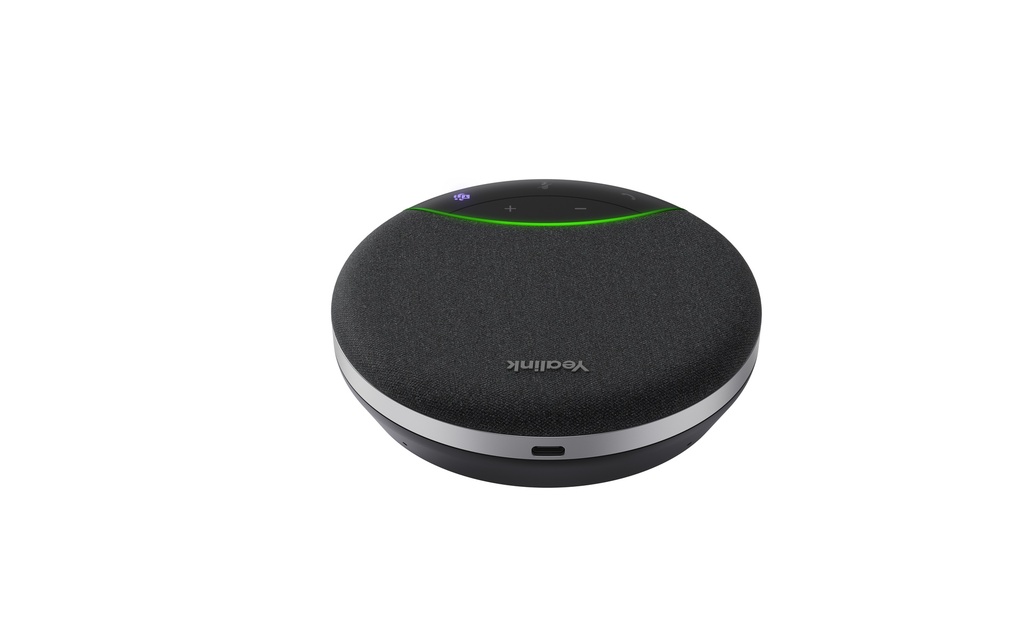 Yealink Speakerphone USB & Bluetooth Portable with AI Microphone 4m Voice Pickup SP92 USB-C/A