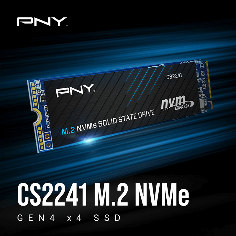 PNY SSD M.2 NVMe PCIe Gen4 500GB CS2241