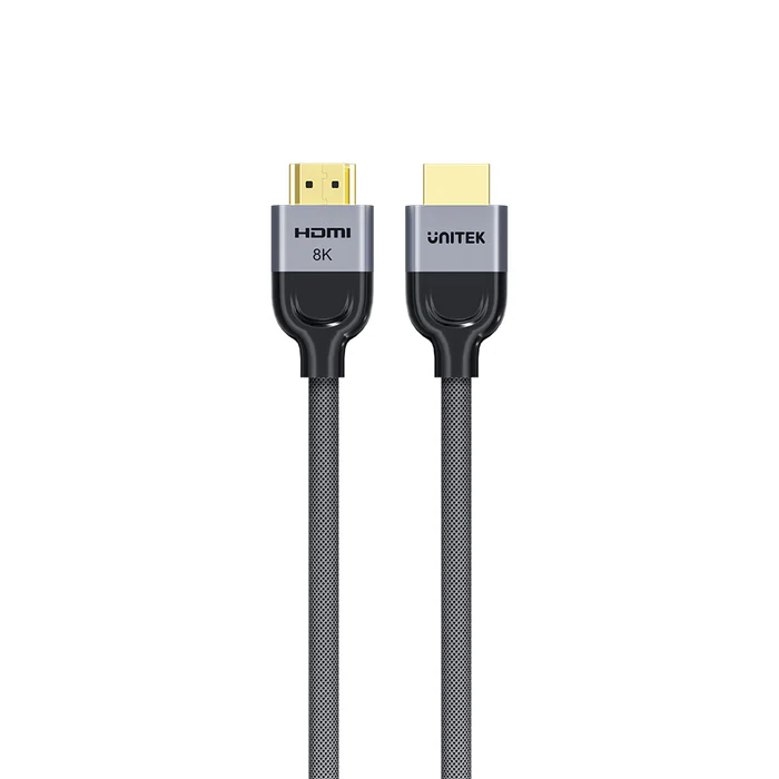 Unitek HDMI 2.1 Cable 8K60Hz Braided 2.0m C11093RGY-2M