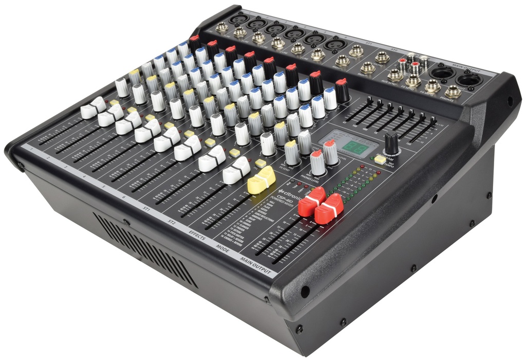 Citronic CSP410 10 Channel Mixer & Amplifier 400W with DSP 170.843UK