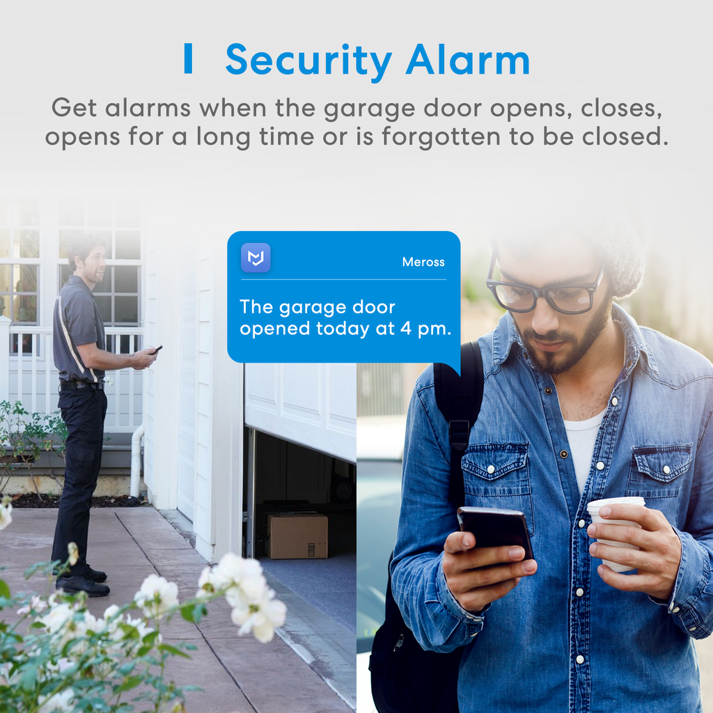 Meross Homekit Smart Wi-Fi Garage Door Opener MSG100HK-UK