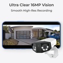 Reolink POE IP Bullet Camera 16MP (Duo 3 PoE) Duo P750