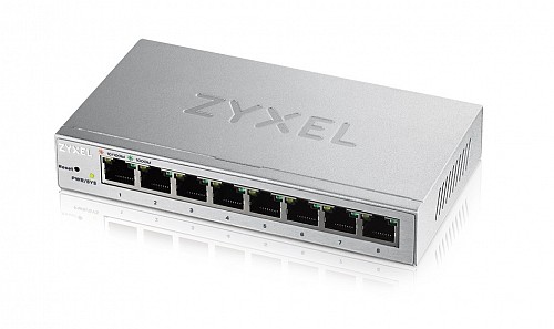 Zyxel Switch Gigabit Ethernet Managed 8-Port Metal UK Plug GS1200-8
