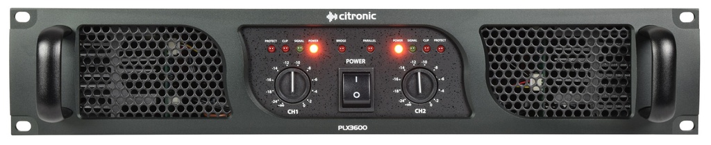 Citronic PLX3600 Power Amplifier 2x1800W/2ohm 172.218UK