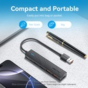 Vention IT HUB USB-A 2xA 2xC 3.2 Gen2 + USBC Power Port CHSBB