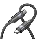 Vention IT Cable USB-C 3.2 Gen2 M-M 1.0m Braided Aluminum Black TRGBF