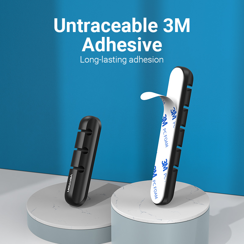 Vention Cable Organiser 5 Ports Desktop Cable Manager 6mm KBRB0