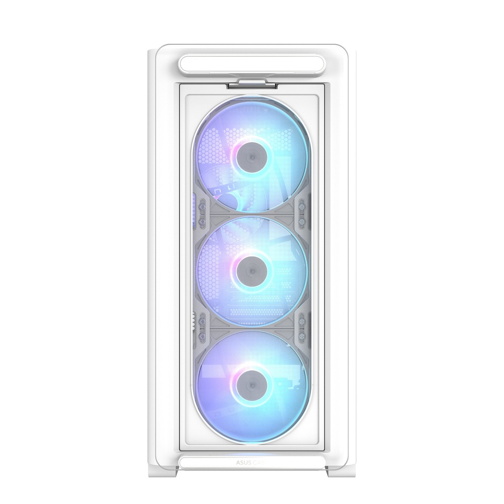 ASUS PC Case mATX Tempered Glass 4xARGB Fans A23 PLUS White