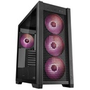 ASUS PC Case TUF Gaming eATX Mesh Front Panel Interchangeable Glass-Mesh Side Panels 4x Pre-Installed Fans USB-C GT302 A