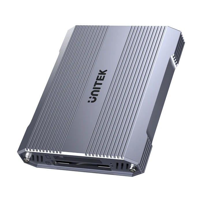 Unitek R1022 Dual Read/Write Card Reader USB-C to SD4.0+Micro SD3.0+CF Express 2.0