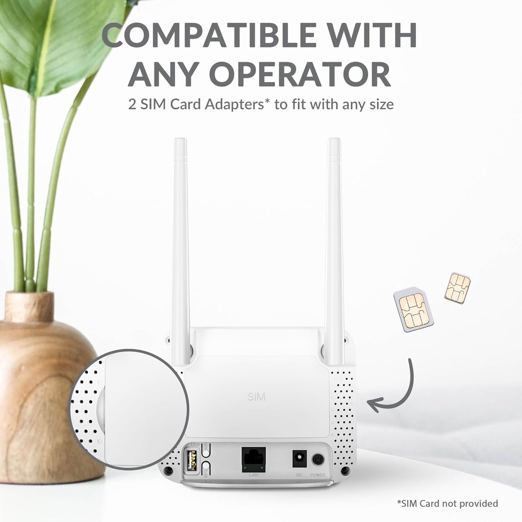 Strong Router 4G LTE CAT4 Wi-Fi N300 Mini 4GROUTER350MUK