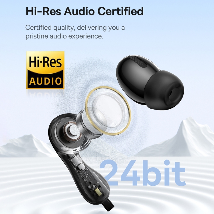 Baseus Headphones In Ear Wired 3.5mm HiRes HZ20 Black