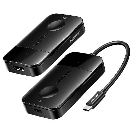 [29619] Vention ADOBB 4K USB-C to HDMI Wireless Transmitter-Receiver