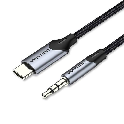 [29615] Vention AUDIO CONVERTER USB-C to 3.5mm Male Cable 1.5m BGKHG