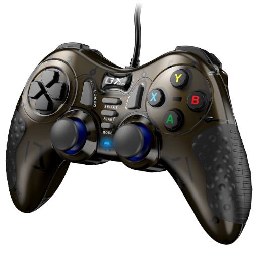 [29600] Genius Gaming Gamepad Dual Vibration-19 Buttons PC/PS3/PS4 GX-19UV