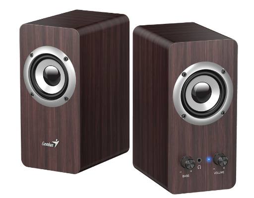 Genius PC Speakers 2.0 10W SP-HF400 Brown Wood
