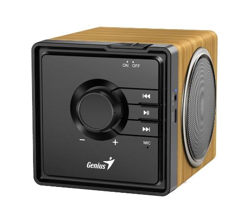 Genius Mobile Speaker Portable BT 6W SP-916BT Pine Wood