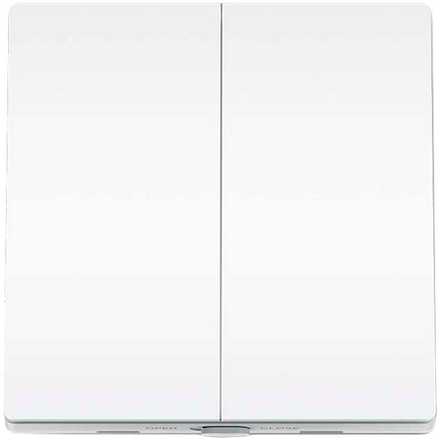 TP-LINK TAPO, SMART LIGHT SWITCH, 2-GANG 1-WAY, REMOTE CONTROL, VOICE CONTROL, WHITE