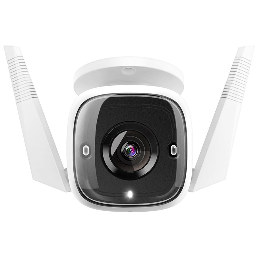 [TAPO C310] TP-LINK IP CAMERA OUTDOOR, WIRELESS 2.4GhZ, 3MP, 2 X EXTERNAL ANTENNAS, 1 X ETHERNET PORT, MOTION DETECTION AND NOTIFICATIONS, SOUND AND LIGHT ALARM, REMOTE CONTROL, TWO-WAY AUDIO, SHARING TO SOCIAL MEDIAS, VOICE CONTROL