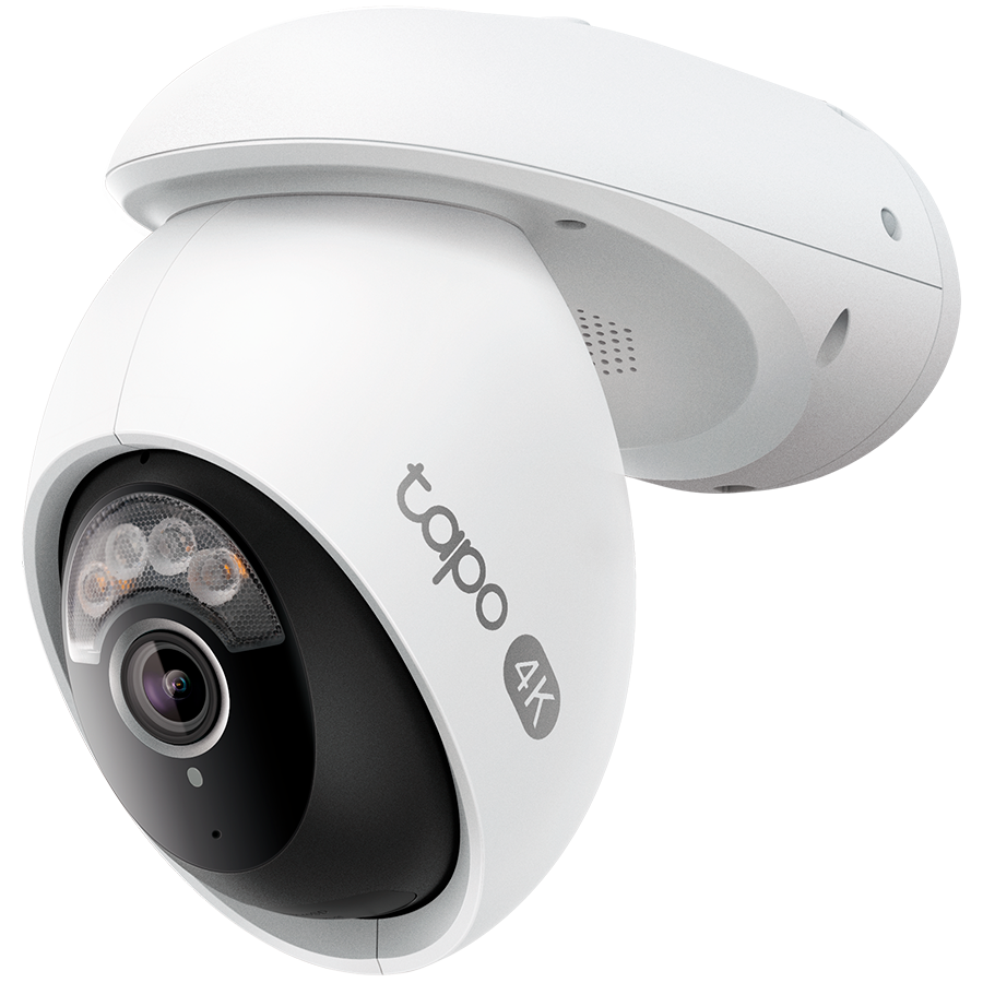 [TAPO C560WS] TP-LINK IP CAMERA, OUTDOOR PAN/TILT HOME SECURITY WI-FI, 4K 8MP (3840 × 2160 px), DAY/NIGHT VIEW, 360' VISUAL COVERAGE, IP66, MICROSD UP TO 512GB, WIRED/WIRELESS NETWORKING, BUILT IN MIC AND SPEAKER