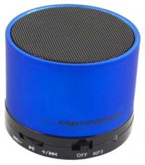ESPERANZA SPEAKER BLUETOOTH FM RITMO BLUE